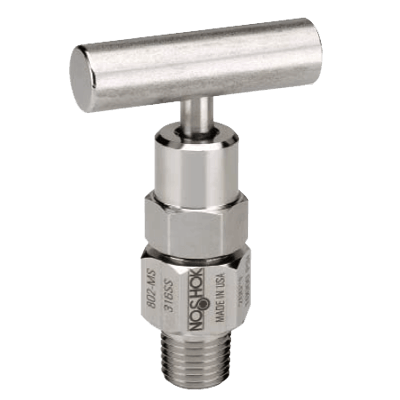 Noshok Bleed, Hard Seat and Soft Tip Needle Valve, 800/850 Series